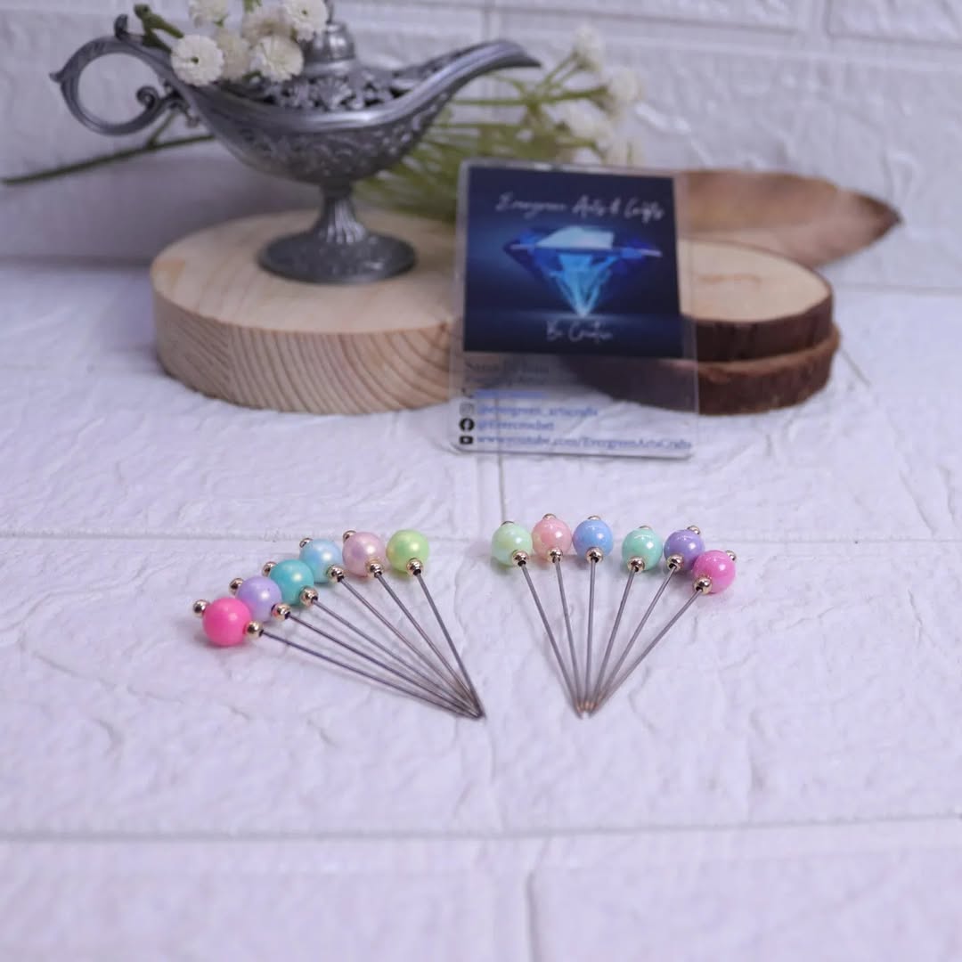 Pastel Grace Hijab Pin Set